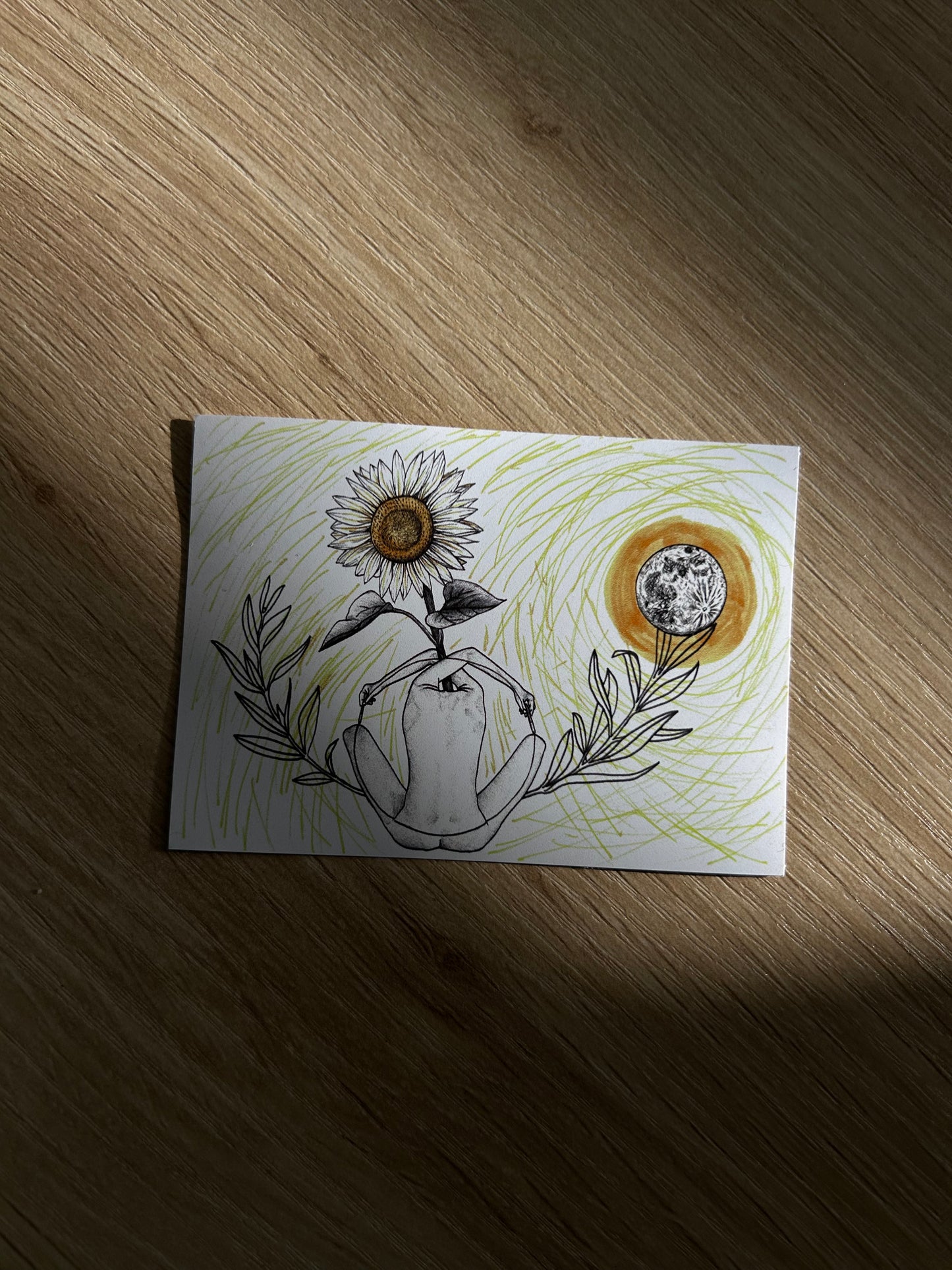 Perfect circle sticker